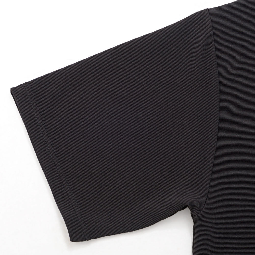 キャバリア CavariA CavariA クルーネック フェイクレイヤード半袖Tシャツ （BLK(ブラック)） BLK(ブラック)