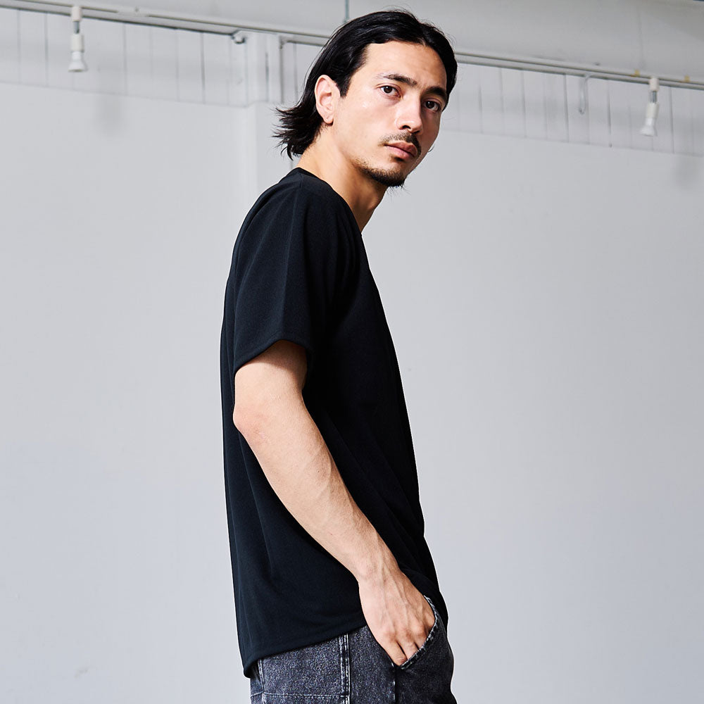 キャバリア CavariA CONVERSE アムンゼンポケットまたぎ刺繍半袖TEE （19(L.GRY/ライトグレー)） 19(L.GRY/ライトグレー)