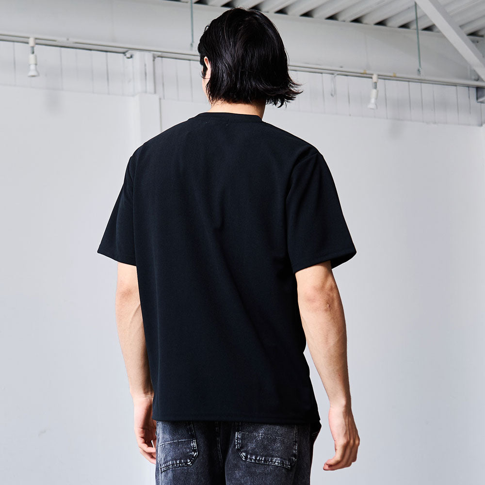 キャバリア CavariA CONVERSE アムンゼンポケットまたぎ刺繍半袖TEE （19(L.GRY/ライトグレー)） 19(L.GRY/ライトグレー)
