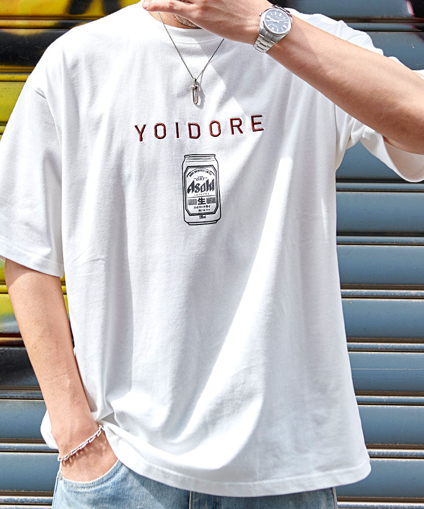 キャバリア CavariA YOIDORE クルーネック半袖Tシャツ カイジコラボB （90(WHT/ホワイト)） 90(WHT/ホワイト)