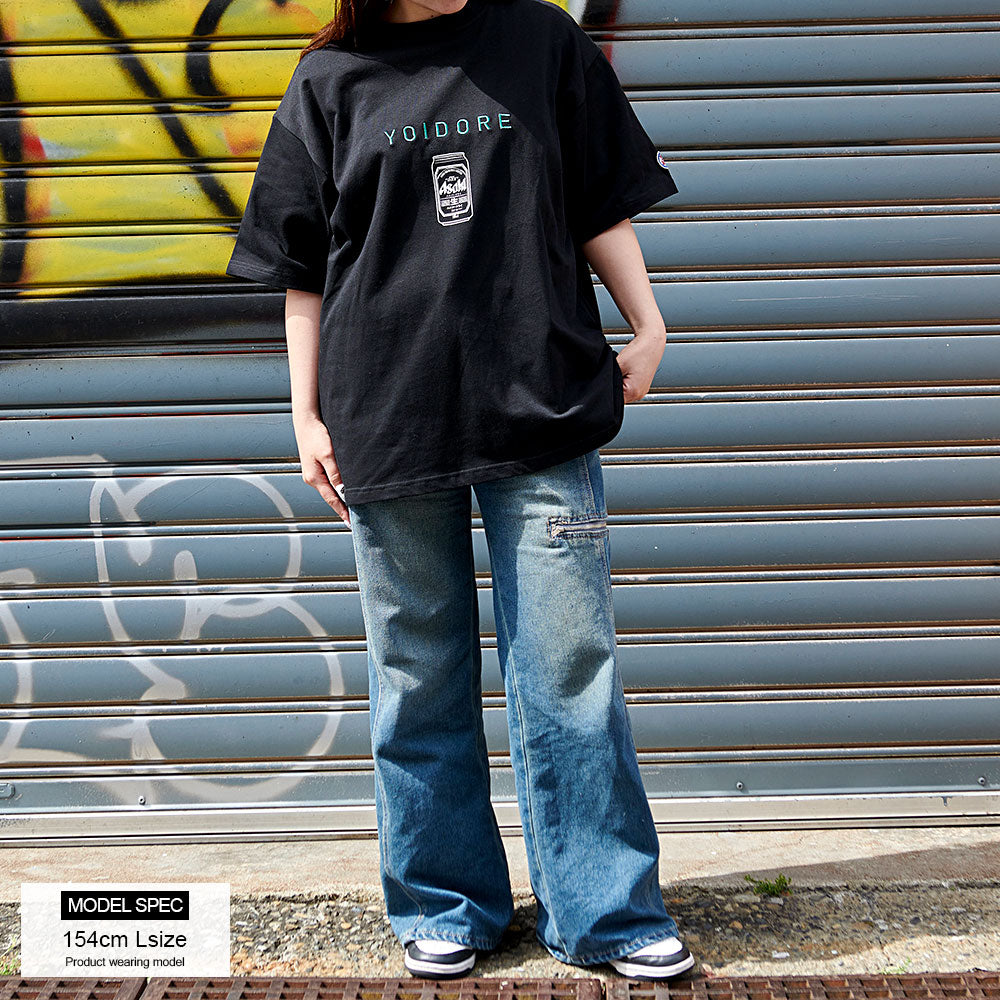 キャバリア CavariA YOIDORE クルーネック半袖Tシャツ カイジコラボB （90(WHT/ホワイト)） 90(WHT/ホワイト)