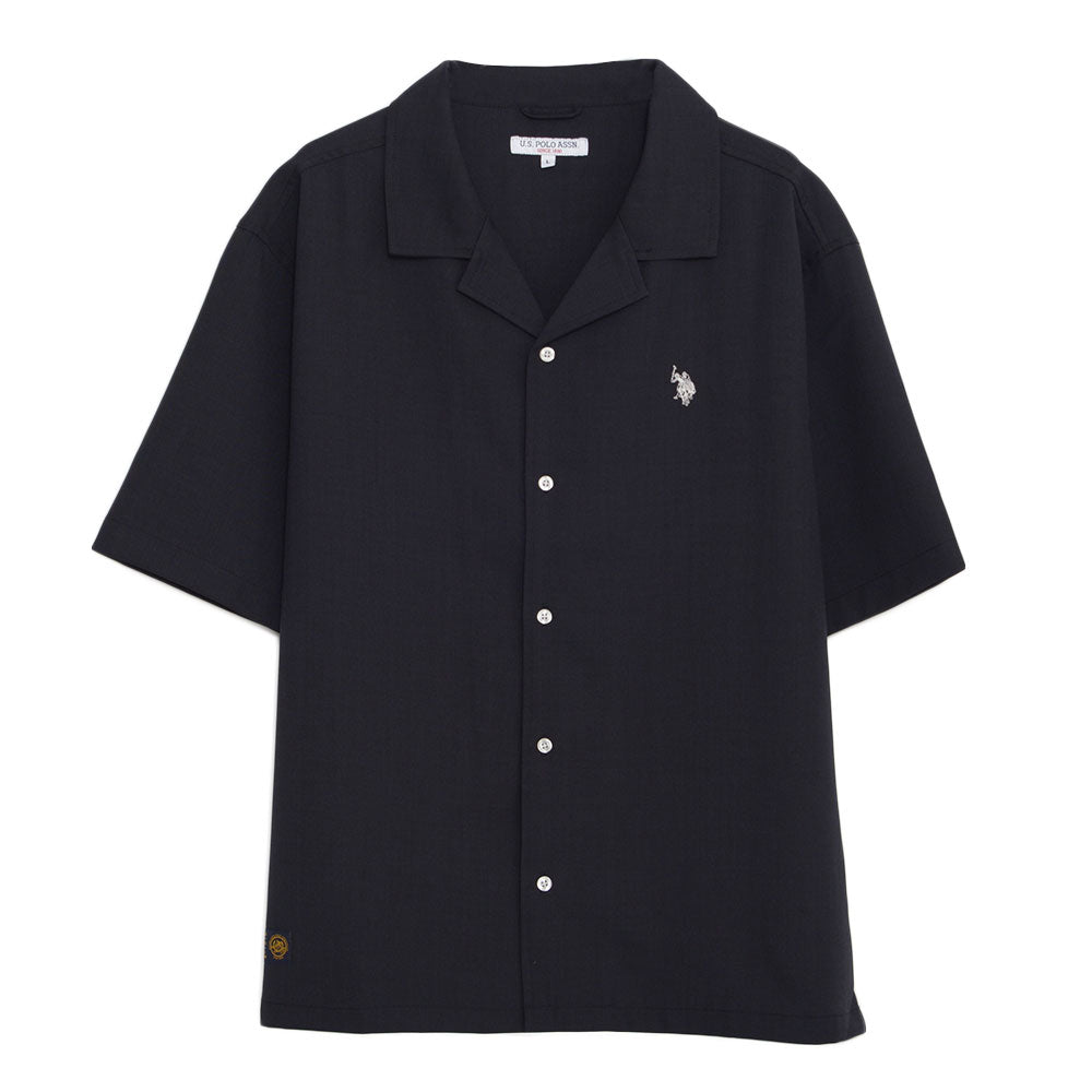 キャバリア CavariA U.S. POLO ASSN. オープンカラー半袖シャツ （22(BEG/ベージュ)） 22(BEG/ベージュ)