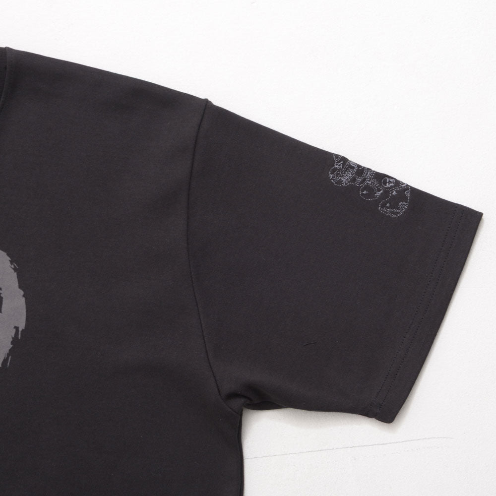 キャバリア CavariA Hollywood rich.& NO.5ブレイクハート半袖Tシャツ （2.BLACK(ブラック)） 2.BLACK(ブラック)