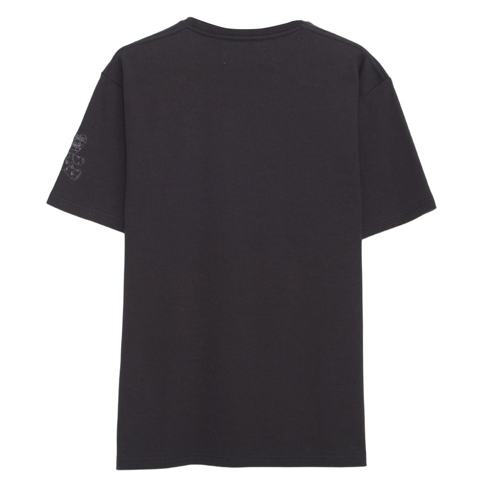 キャバリア CavariA Hollywood rich.& NO.5ブレイクハート半袖Tシャツ （2.BLACK(ブラック)） 2.BLACK(ブラック)