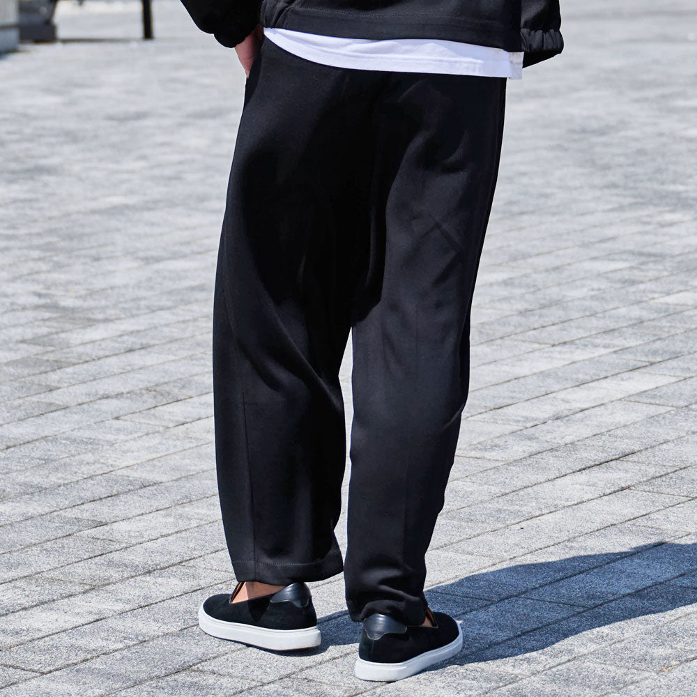 キャバリア CavariA CavariA ポンチ2タックワイドパンツ セットアップ可 （BLK(ブラック)） BLK(ブラック)