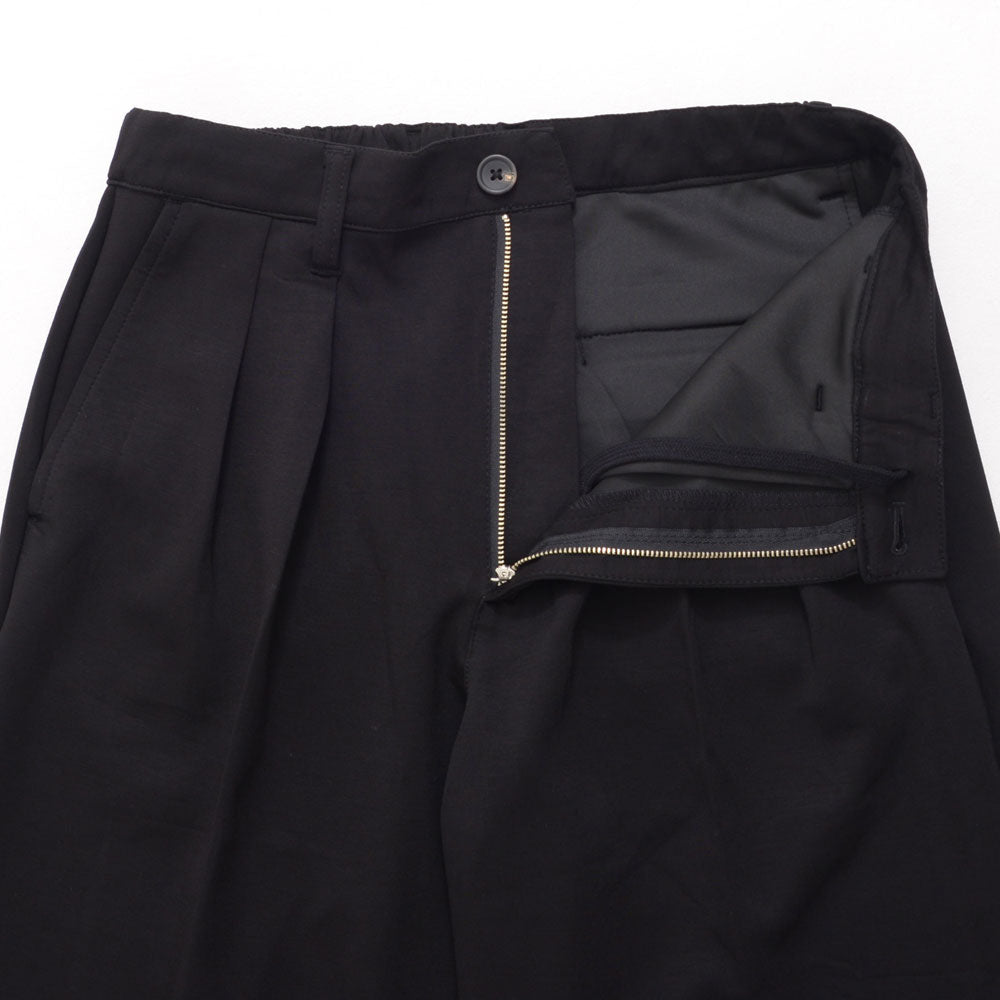 キャバリア CavariA CavariA ポンチ2タックワイドパンツ セットアップ可 （BLK(ブラック)） BLK(ブラック)