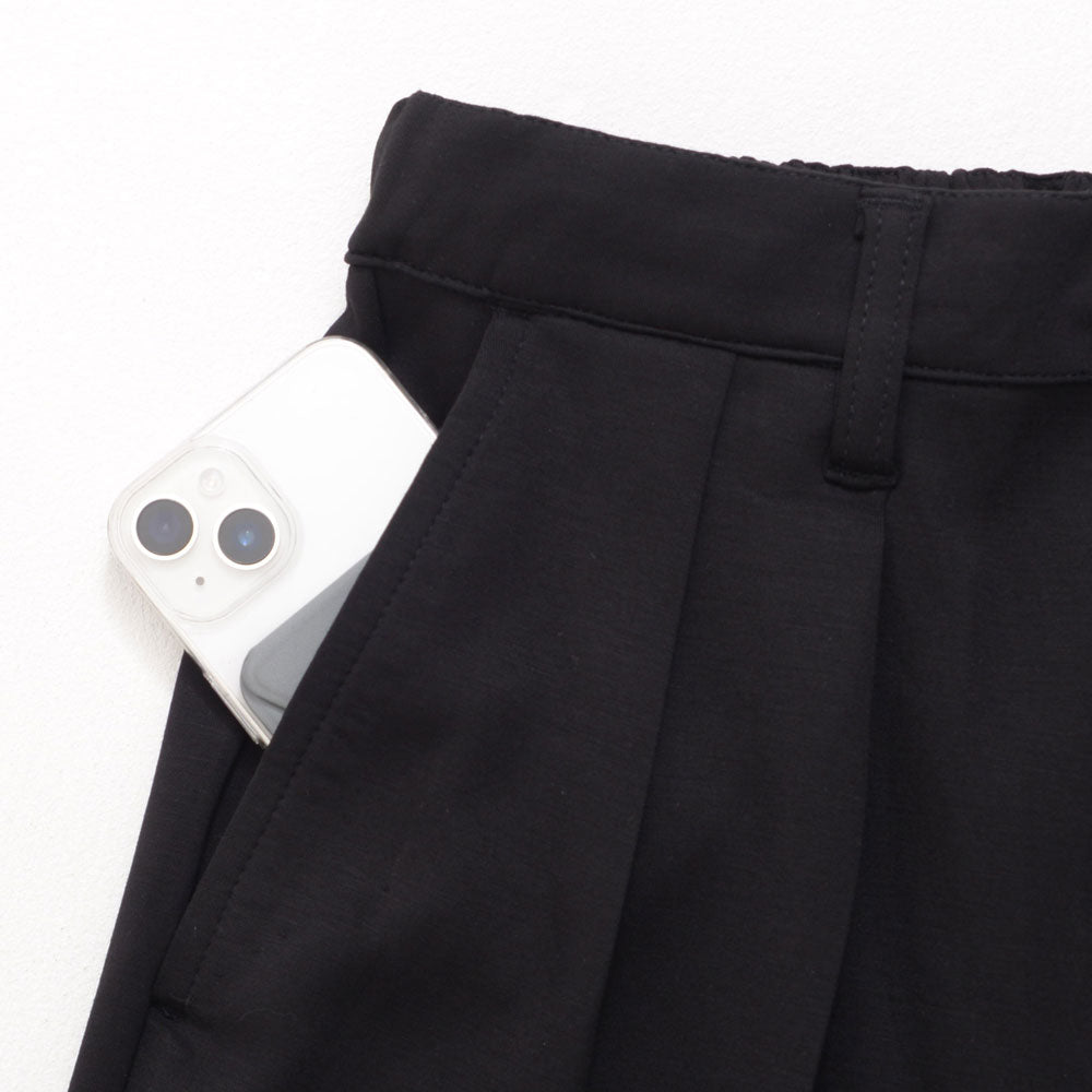 キャバリア CavariA CavariA ポンチ2タックワイドパンツ セットアップ可 （BLK(ブラック)） BLK(ブラック)