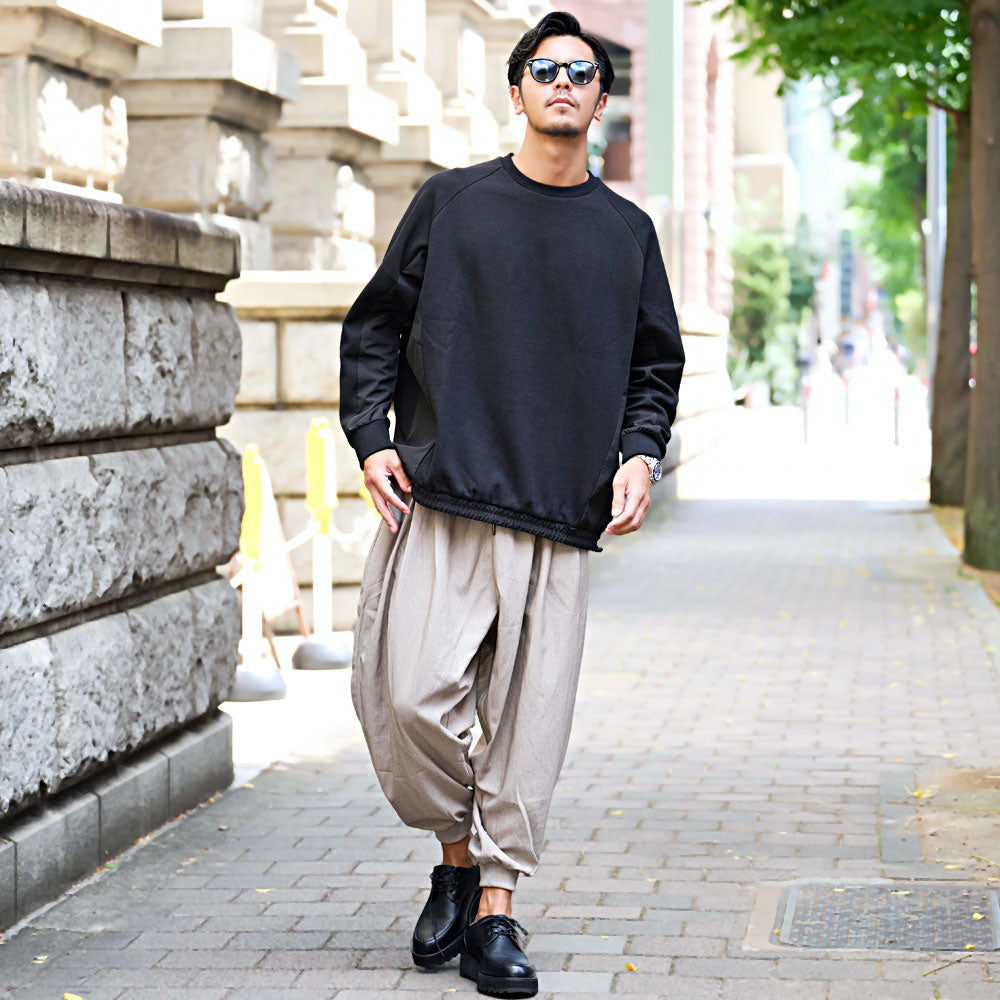 キャバリア CavariA CavariA ワイドジョガーパンツ （GRY(グレー)） GRY(グレー)