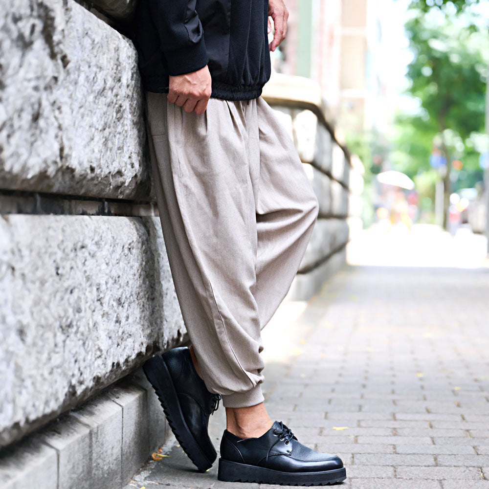 キャバリア CavariA CavariA ワイドジョガーパンツ （GRY(グレー)） GRY(グレー)