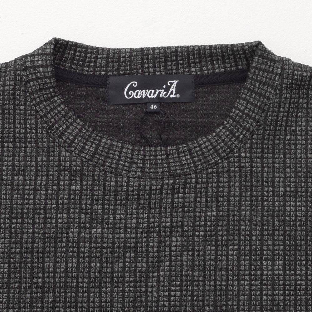 キャバリア CavariA CavariA ワッフルニットソートレーナー （10(GRY/グレー)） 10(GRY/グレー)