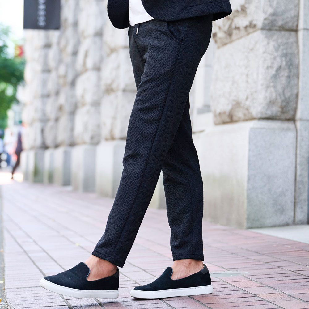 キャバリア CavariA CavariA 千鳥ニットソーアンクルパンツ （10(GRY/グレー)） 10(GRY/グレー)