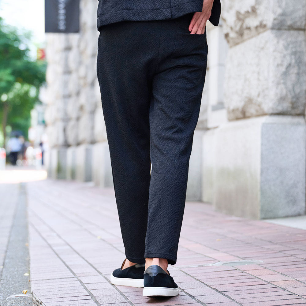 キャバリア CavariA CavariA 千鳥ニットソーアンクルパンツ （10(GRY/グレー)） 10(GRY/グレー)