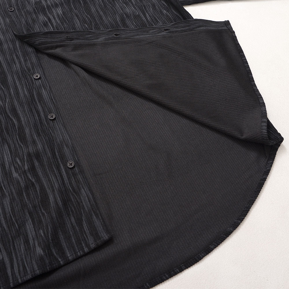 キャバリア CavariA CavariA ポリコーデュロイシャツ （BLK(ブラック)） BLK(ブラック)