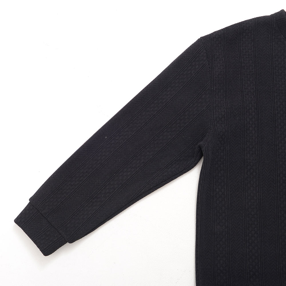 キャバリア CavariA CavariA モールパターン柄トレーナー （90(BLK/ブラック)） 90(BLK/ブラック)