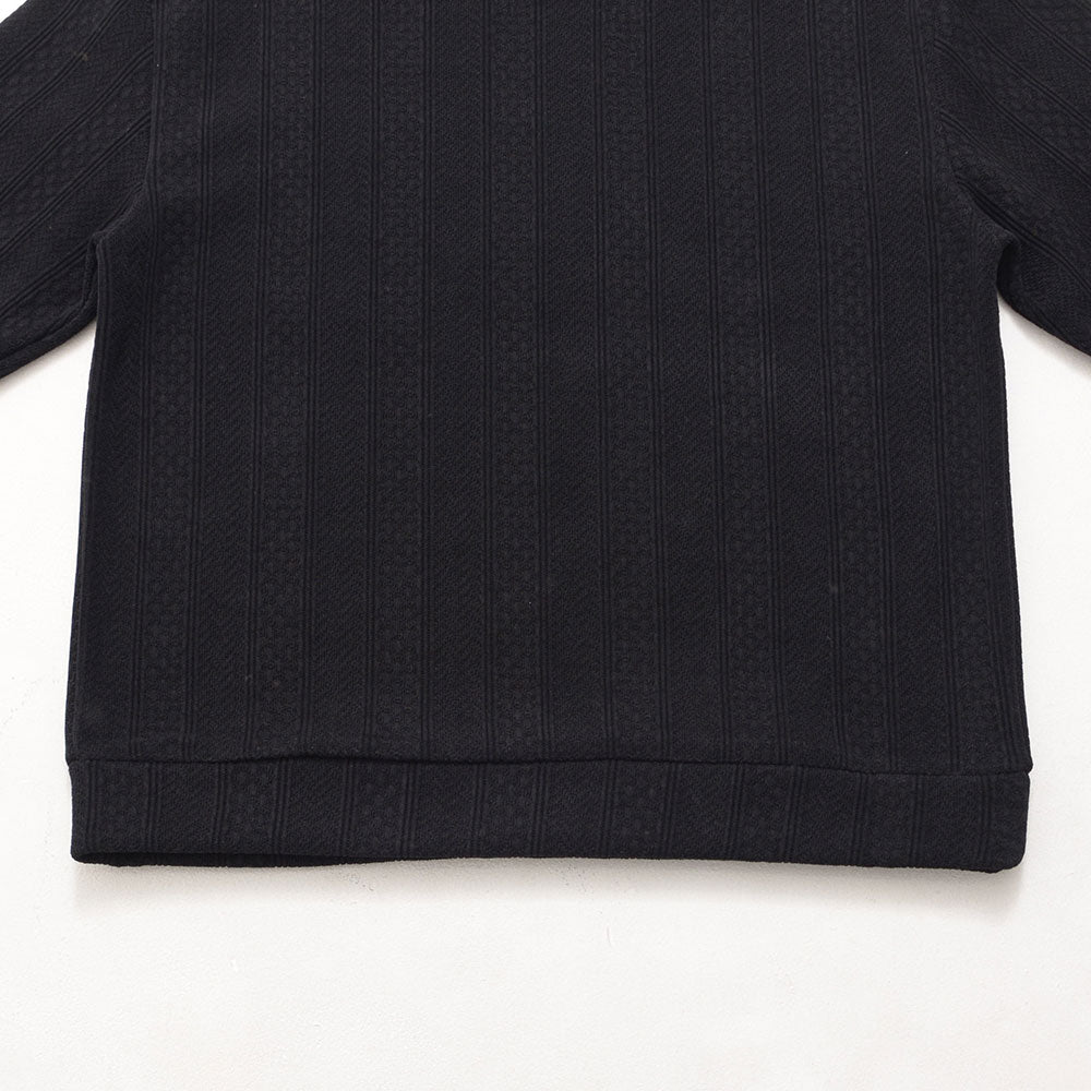 キャバリア CavariA CavariA モールパターン柄トレーナー （90(BLK/ブラック)） 90(BLK/ブラック)