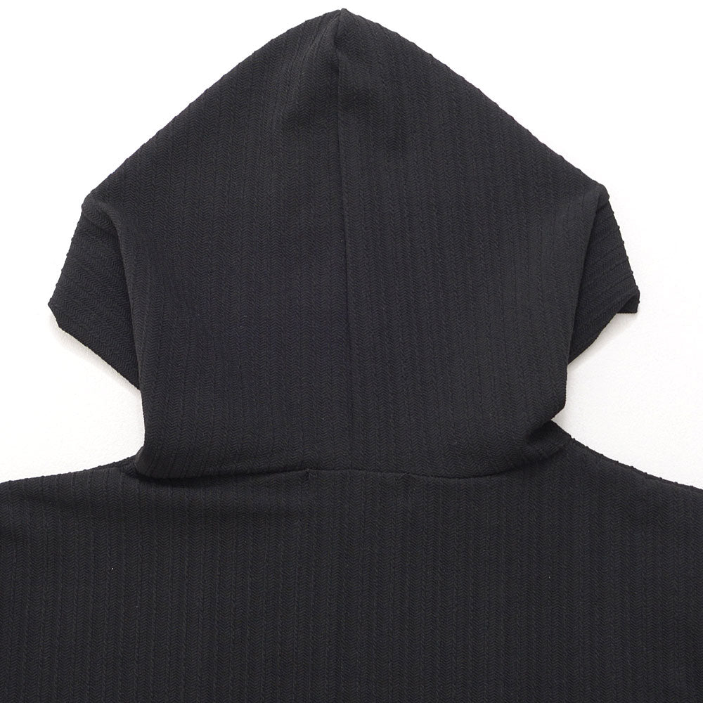 キャバリア CavariA CavariA ストライプヘリボーンフード付きカーデ （10(GRY/グレー)） 10(GRY/グレー)