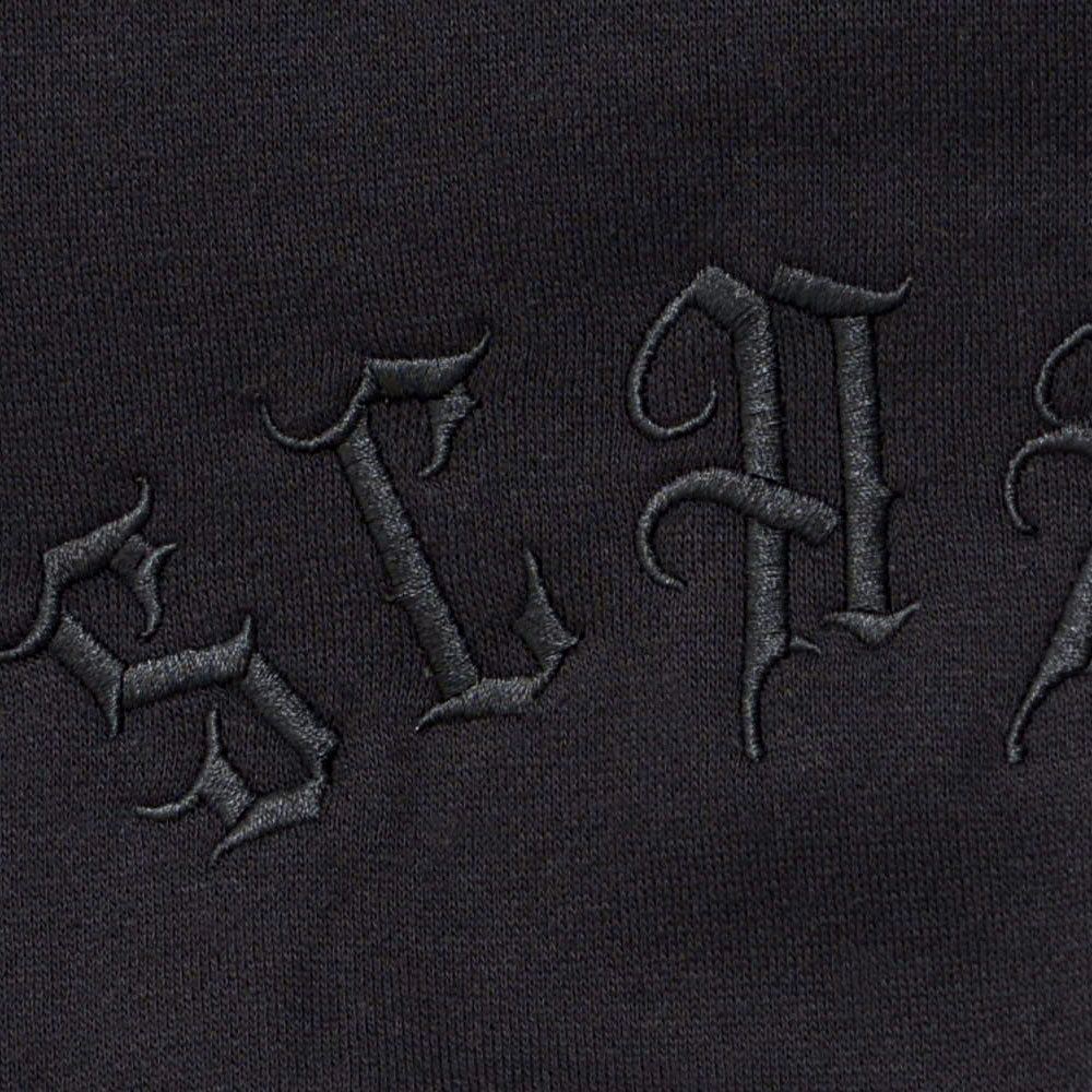 キャバリア CavariA CavariA ペイズリークロスアップリケトレーナー （BLK×WHT(ブラック×ホワイト)） BLK×WHT(ブラック×ホワイト)