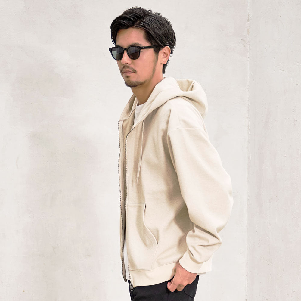 キャバリア CavariA CavariA ヘリンボンZIPパーカー （CHARCOAL(チャコール)） CHARCOAL(チャコール)