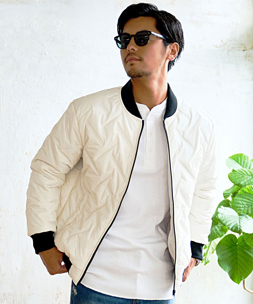 キャバリア CavariA CavariA シームレスMA-1 （WHT(ホワイト)） WHT(ホワイト)