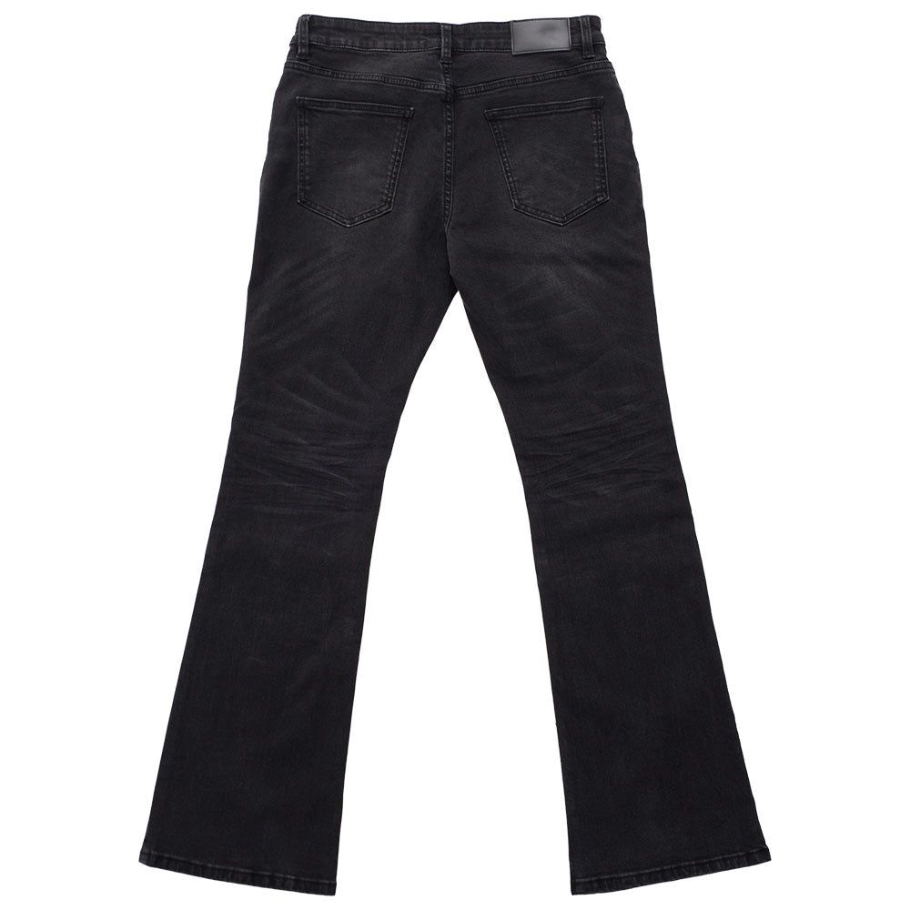 キャバリア CavariA CavariA デニムフレアパンツ （BLU(ブルー)） BLU(ブルー)