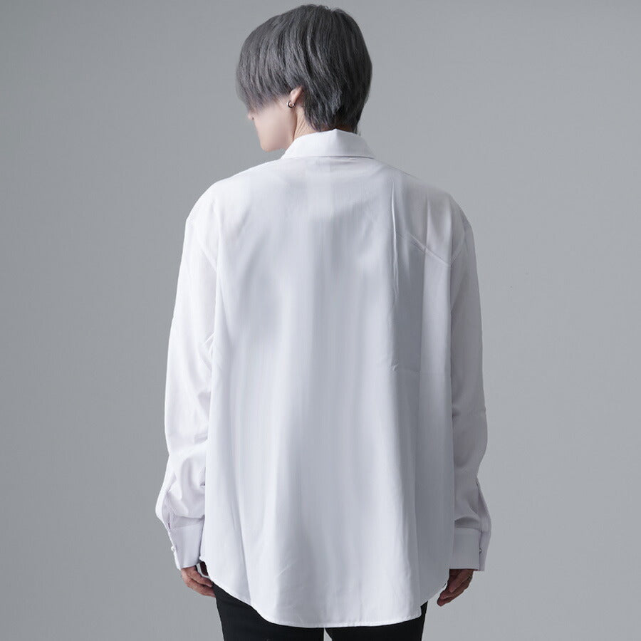 キャバリア CavariA CavariA フリル長袖シャツ （BLK(ブラック)） BLK(ブラック)