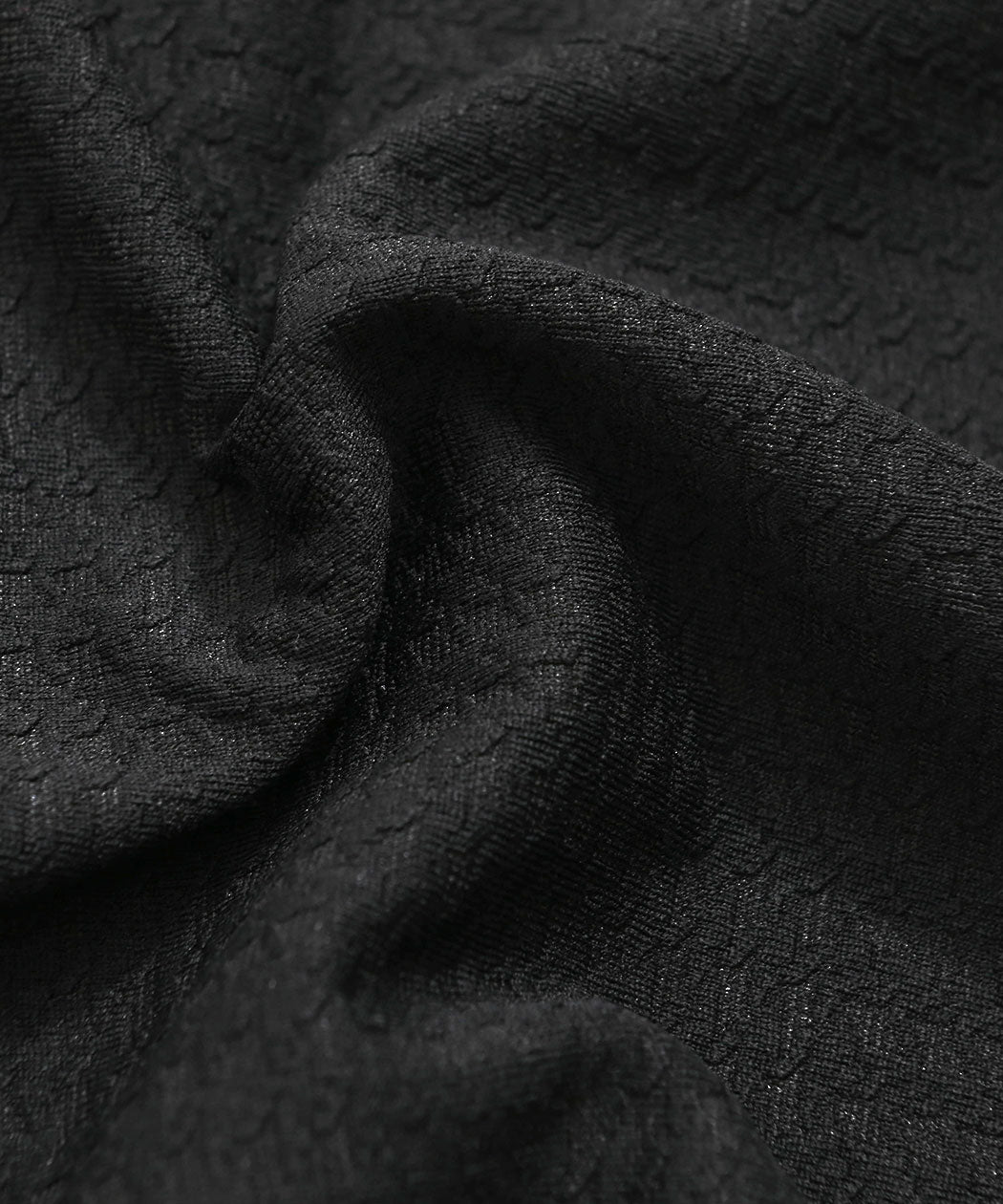 キャバリア CavariA CavariA ブリスター千鳥イタリアンカラー半袖ポロシャツ （90(BLK/ブラック)） 90(BLK/ブラック)