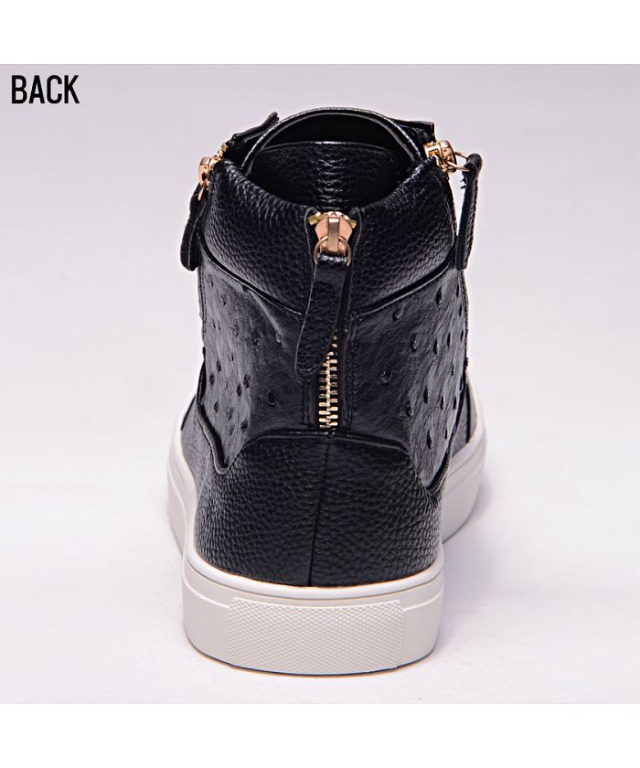 Silver Bullet Select SB Select SB select 【Silver Bullet Select】 Zip Design Fake Leather High Cut Sneakers