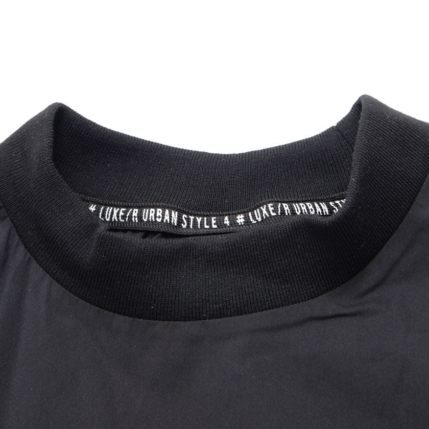 シルバーバレットセレクト SB Select LUXE/R ストレッチナイロンモックネック半袖シャツ ゴルフ 止水 （4-4(BLK/ブラック)） 4-4(BLK/ブラック)