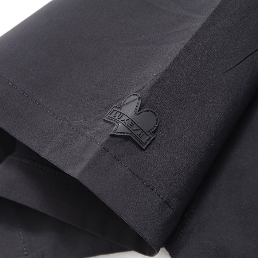 シルバーバレットセレクト SB Select LUXE/R ストレッチナイロンモックネック半袖シャツ ゴルフ 止水 （4-4(BLK/ブラック)） 4-4(BLK/ブラック)