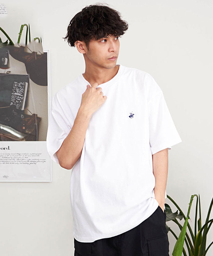 シルバーバレットセレクト SB Select BEVERLY HILLS POLO CLUB 天竺刺繍半袖Tシャツ