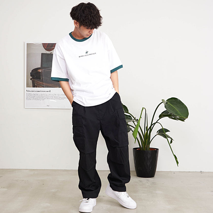 シルバーバレットセレクト SB Select BEVERLY HILLS POLO CLUB 天竺刺繍半袖Tシャツ