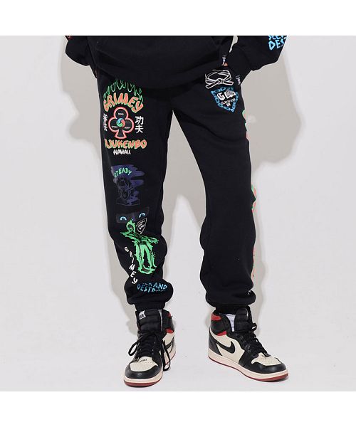 シルバーバレットセレクト SB Select GRIMY DESTROY ALL FEAR SWEATPANTS 斯威特褲