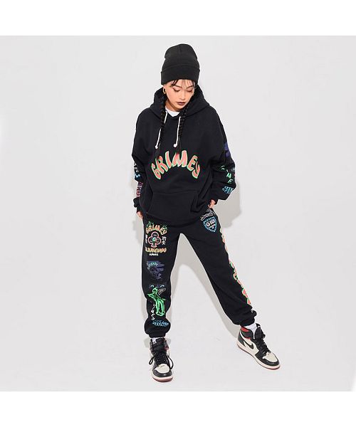シルバーバレットセレクト SB Select GRIMY DESTROY ALL FEAR SWEATPANTS 斯威特褲