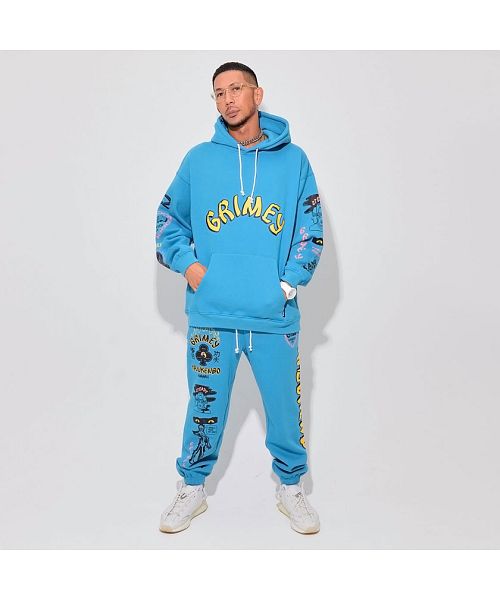 シルバーバレットセレクト SB Select GRIMY DESTROY ALL FEAR SWEATPANTS 斯威特褲
