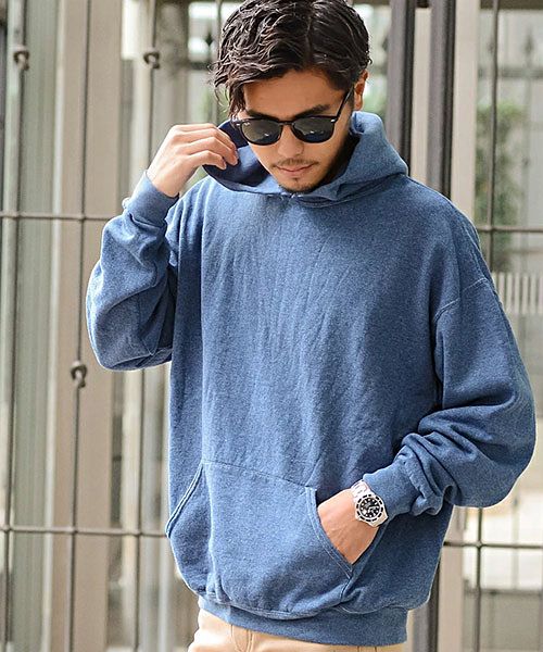 Silver Bullet Select SB Select JERZEES Plain Pullover Hoodie Dyed with Reverse Pile Fabric