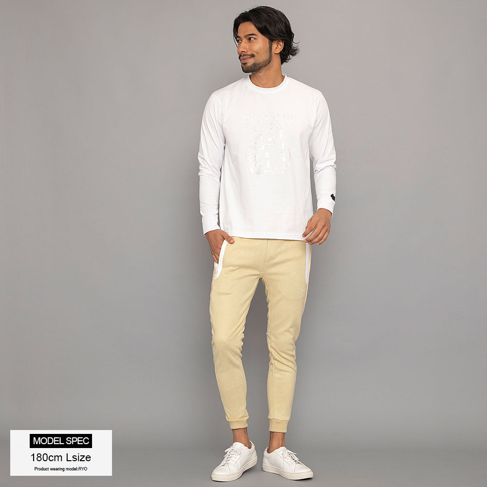シルバーバレットセレクト SB Select LUXE/R クルーネック ベア天ラインストーンベアロンTEE （3-3(BLK/ブラック)） 3-3(BLK/ブラック)