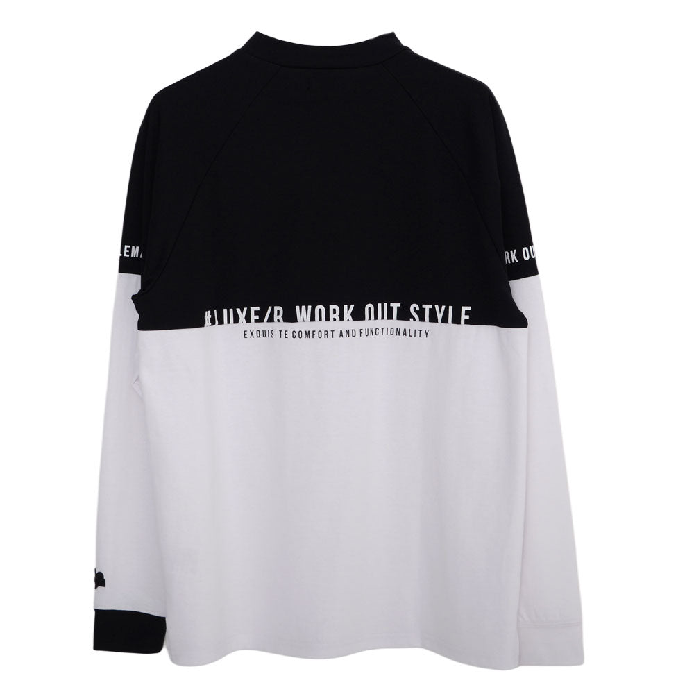 シルバーバレットセレクト SB Select LUXE/R CVCスムース切替モックネック 長袖 （3-3(BLK/ブラック)） 3-3(BLK/ブラック)