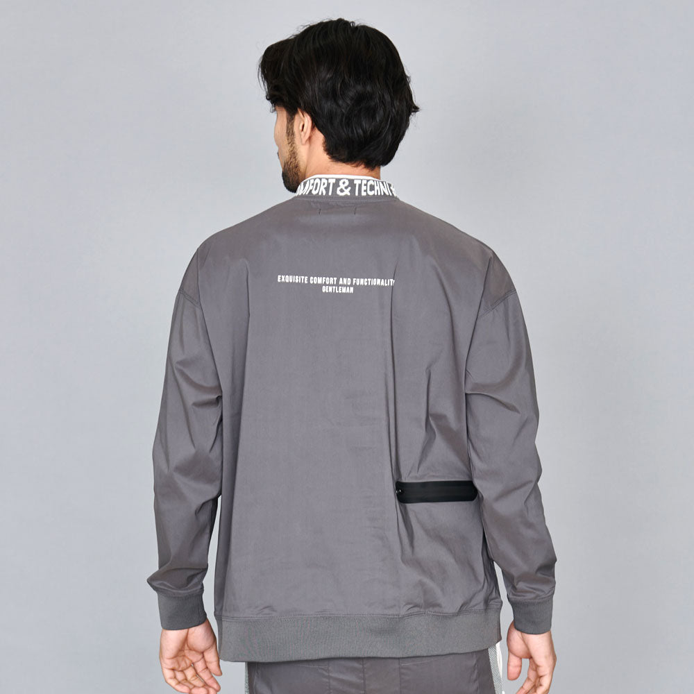 シルバーバレットセレクト SB Select LUXE/R ストレッチ布帛モックネックトレーナー （4-2(BEG/ベージュ)） 4-2(BEG/ベージュ)
