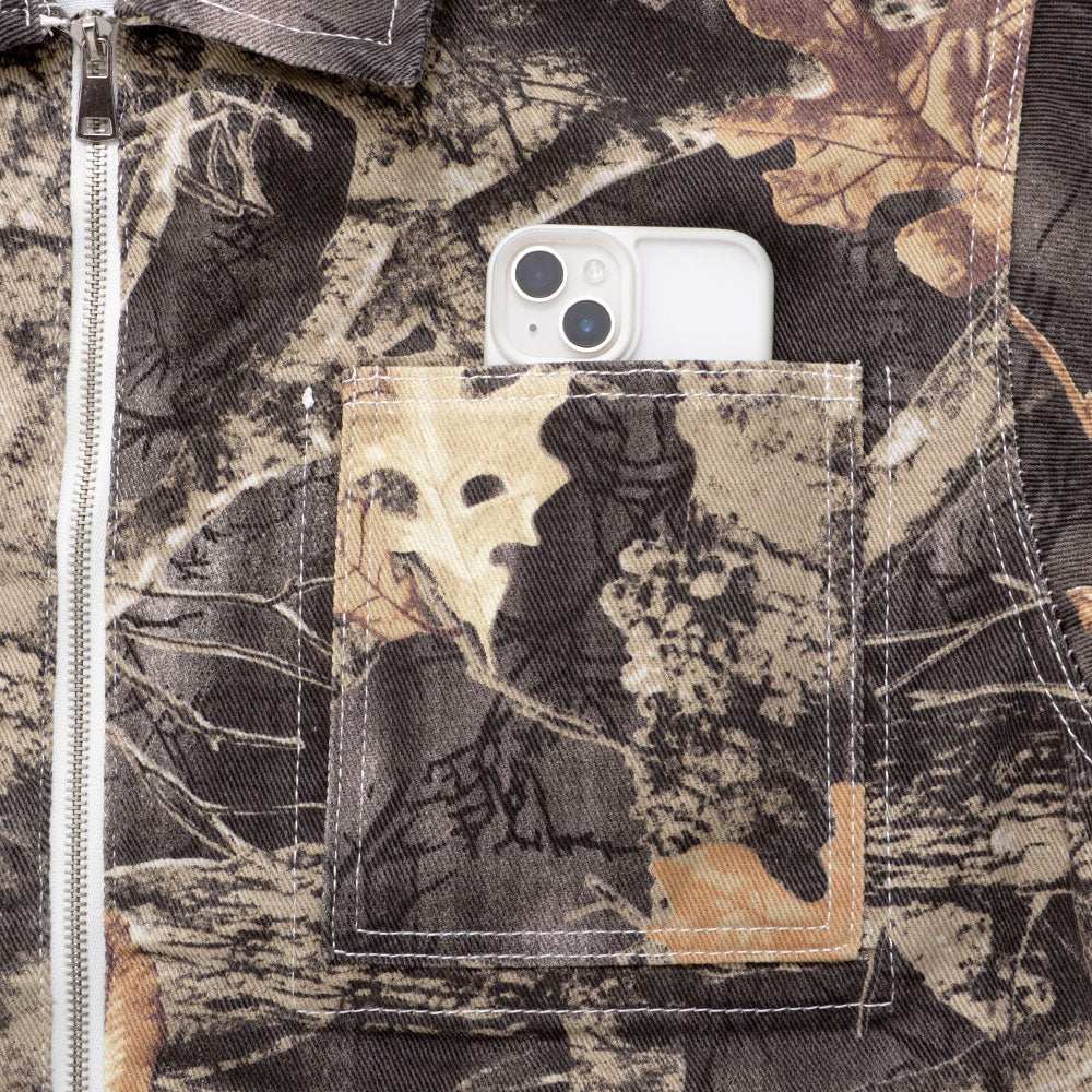 Silver Bullet Select SB Select CavariA Real Tree Pattern Zip Long Sleeve Jacket