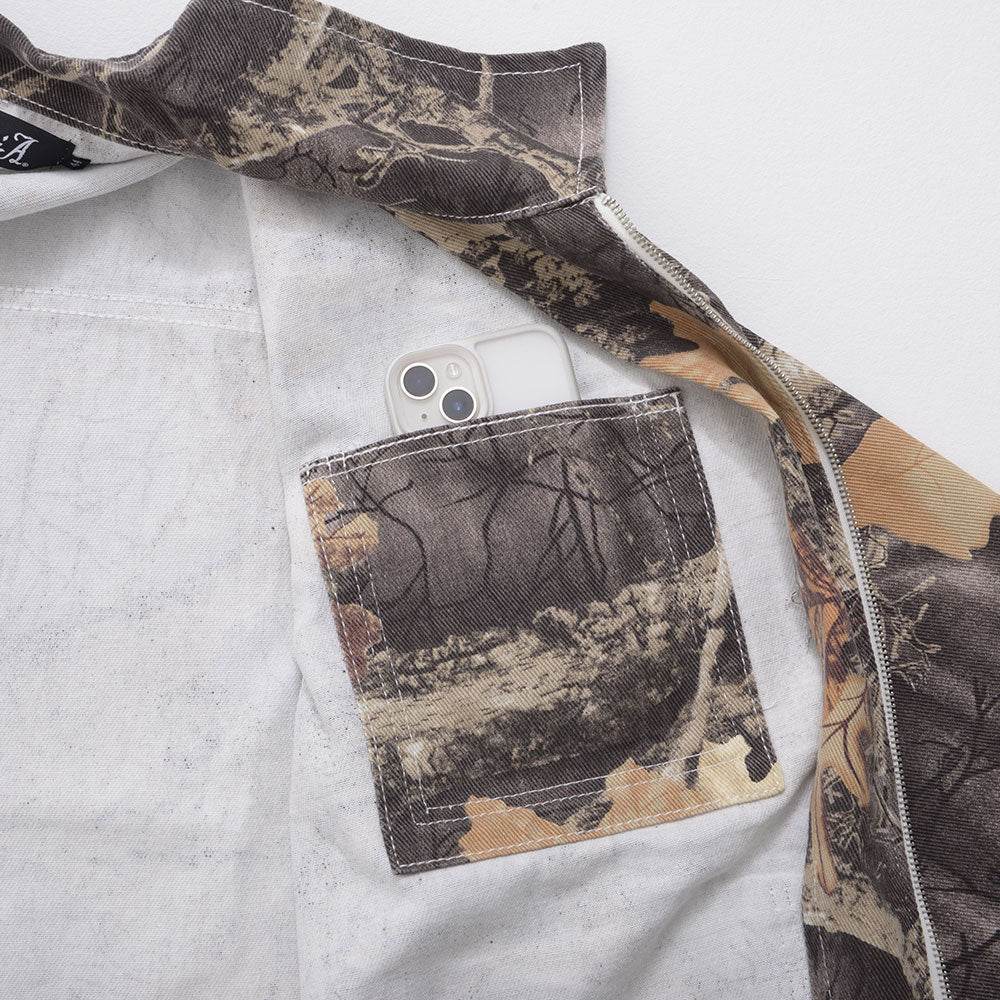 Silver Bullet Select SB Select CavariA Real Tree Pattern Zip Long Sleeve Jacket