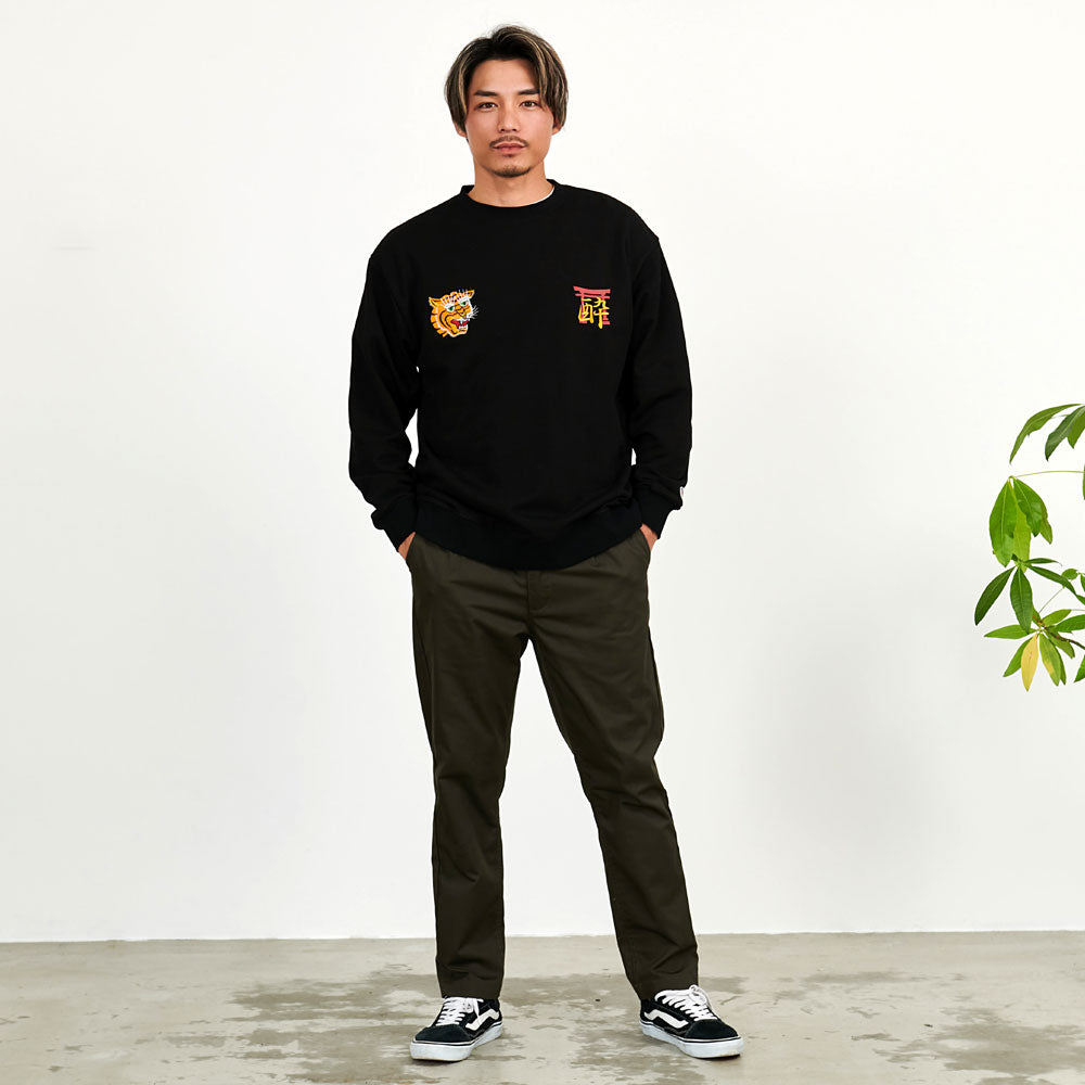 Silver Bullet Select SB Select YOIDORE JAPAN Souvenir Crew Neck Traine