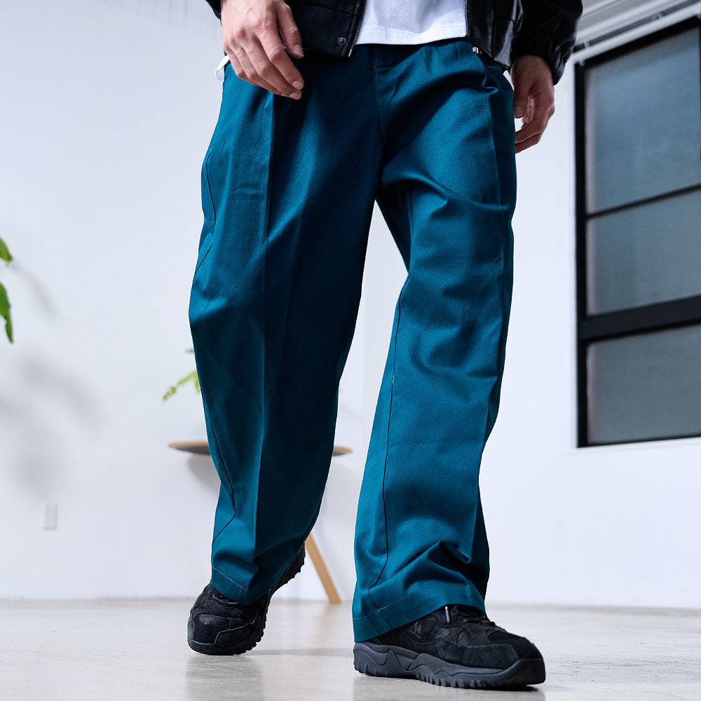 シルバーバレットセレクト SB Select SB select ワイドストレートチノパンツ （87(INC BLUE/インクブルー)） 87(INC BLUE/インクブルー)