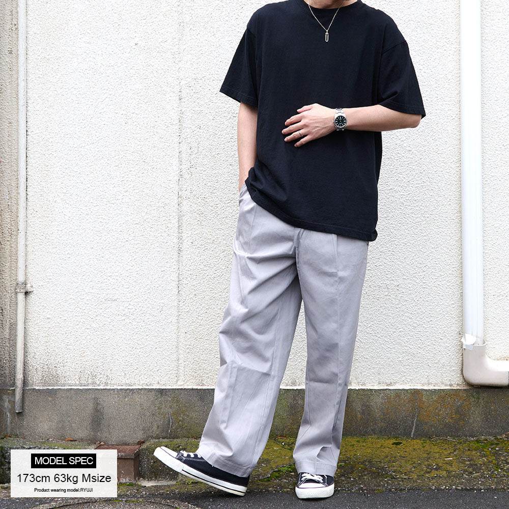シルバーバレットセレクト SB Select SB select ワイドストレートチノパンツ （87(INC BLUE/インクブルー)） 87(INC BLUE/インクブルー)