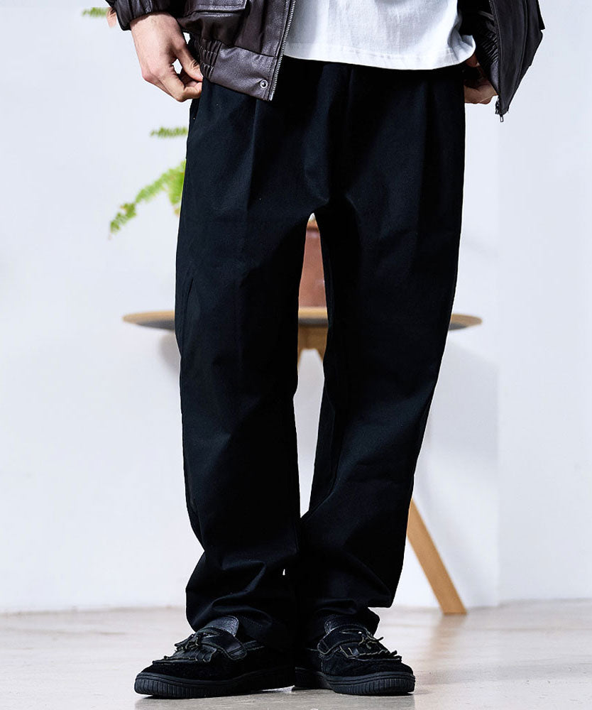 シルバーバレットセレクト SB Select SB select ワイドストレートチノパンツ （09(BLACK/ブラック)） 09(BLACK/ブラック)