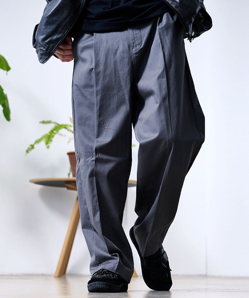 シルバーバレットセレクト SB Select SB select ワイドストレートチノパンツ （17(C.GRAY/チャコールグレー)） 17(C.GRAY/チャコールグレー)