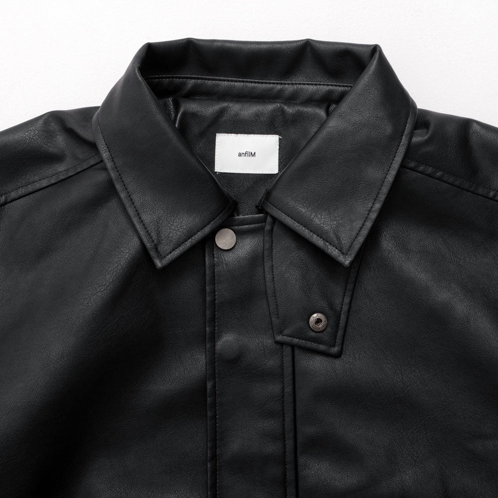 シルバーバレットセレクト SB Select SB select PUベジタブル加工A-2ブルゾン （09(BLACK/ブラック)） 09(BLACK/ブラック)