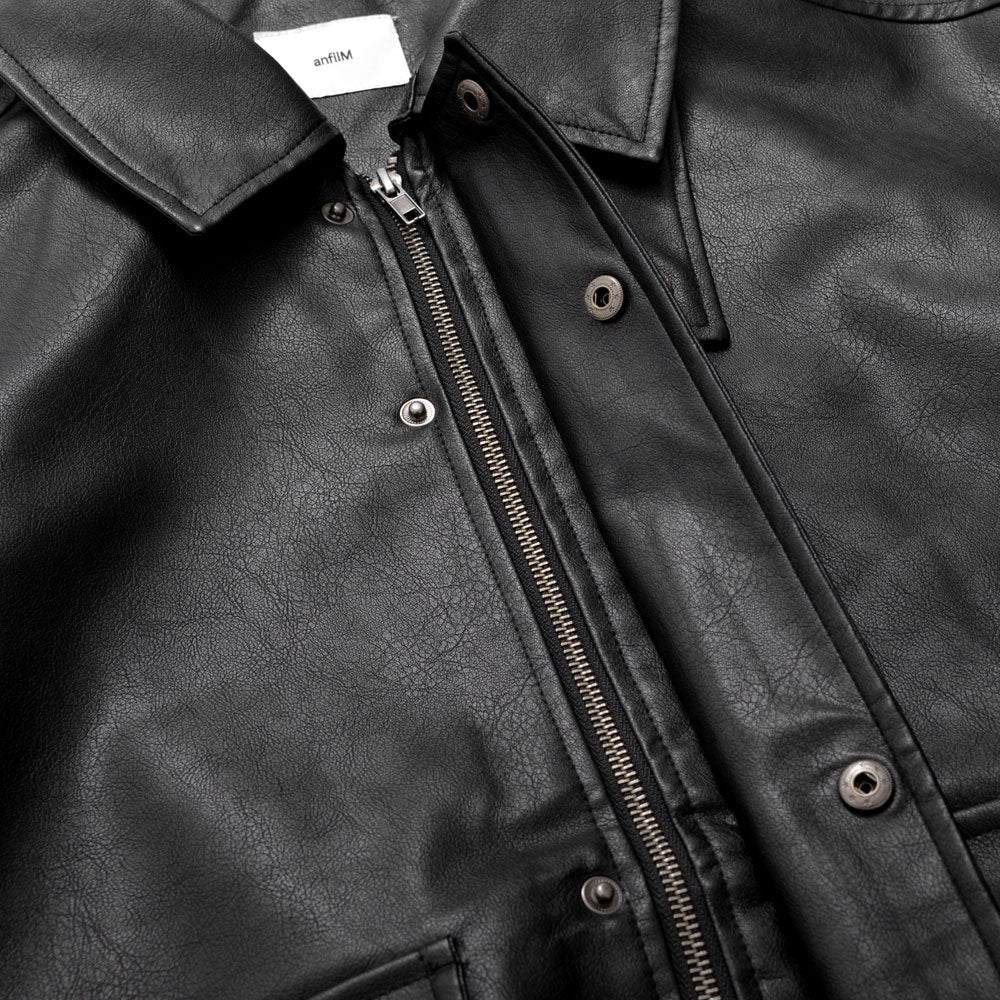 シルバーバレットセレクト SB Select SB select PUベジタブル加工A-2ブルゾン （09(BLACK/ブラック)） 09(BLACK/ブラック)