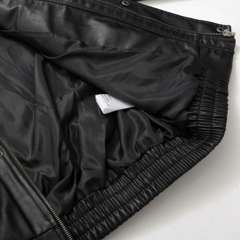 シルバーバレットセレクト SB Select SB select PUベジタブル加工A-2ブルゾン （09(BLACK/ブラック)） 09(BLACK/ブラック)