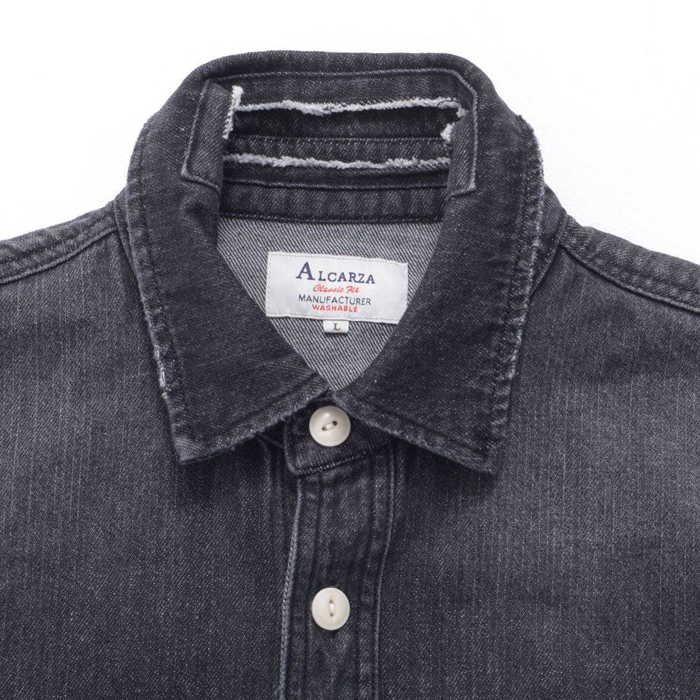 シルバーバレットセレクト SB Select ALCARZA ダメージデニム長袖シャツ （25(BLUE/ブルー)） 25(BLUE/ブルー)