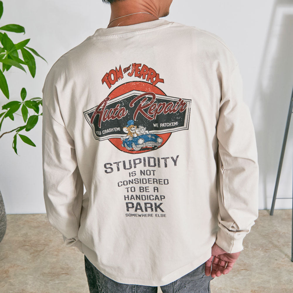シルバーバレットセレクト SB Select TOM&JERRY ロンTEE 長袖Tシャツ （50(SUMIKURO/スミクロ)） 50(SUMIKURO/スミクロ)